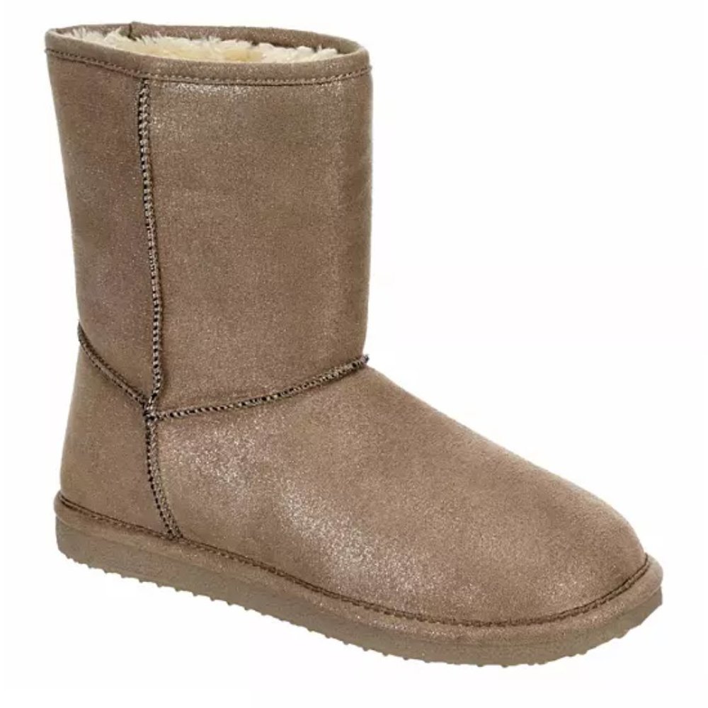 Xappeal Womens Eskimo Faux Fur Boot -Taupe